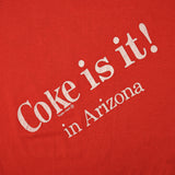 Vintage Coca Cola Arizona State Fair Tee Shirt 1984 Size XS Made In USA With Single Stitch Sleeves