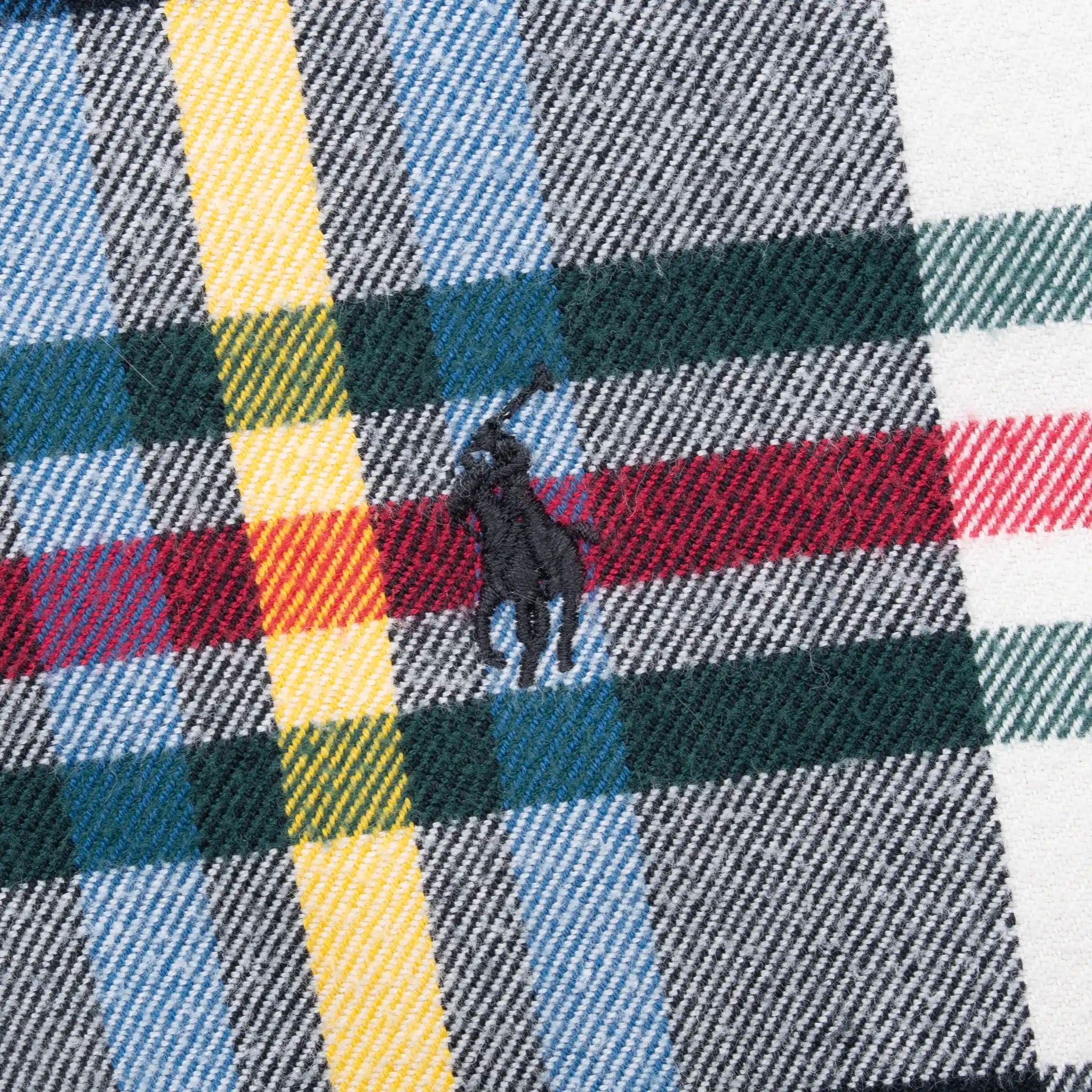 Vintage Ralph Lauren Plaid Checker Flannel Shirt 1990S Size 2Xl