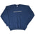 Full front view of navy Champion sweatshirt with Seattle University lettering