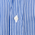 VINTAGE RALPH LAUREN CLASSIC BLUE STRIPED SHIRT SIZE LARGE