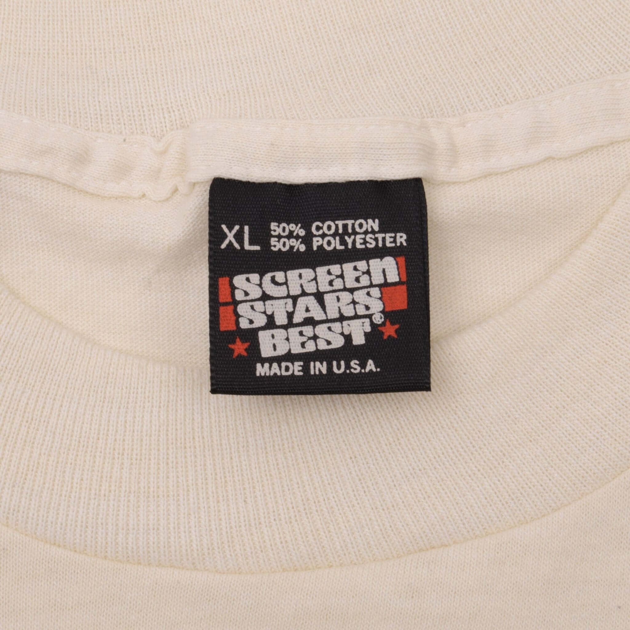 Vintage Fuddruckers World's Greatest Burgers 1990s Tee Shirt Size Large Made In USA With Single Stitch Sleeves