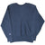 Back of navy Champion Reverse Weave sweatshirt with sleeve logo patch