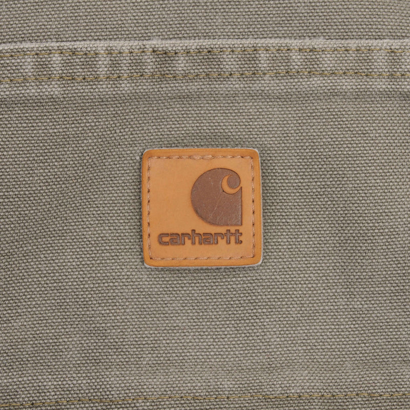 Vintage Carhartt Grey Carpenter Shorts 2000S Size 34