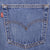 Beautiful Indigo Levis 501 Jeans 1990s Made in USA with Medium Wash  Size on tag 38X36 Actual Size 37X34 Back Button #524