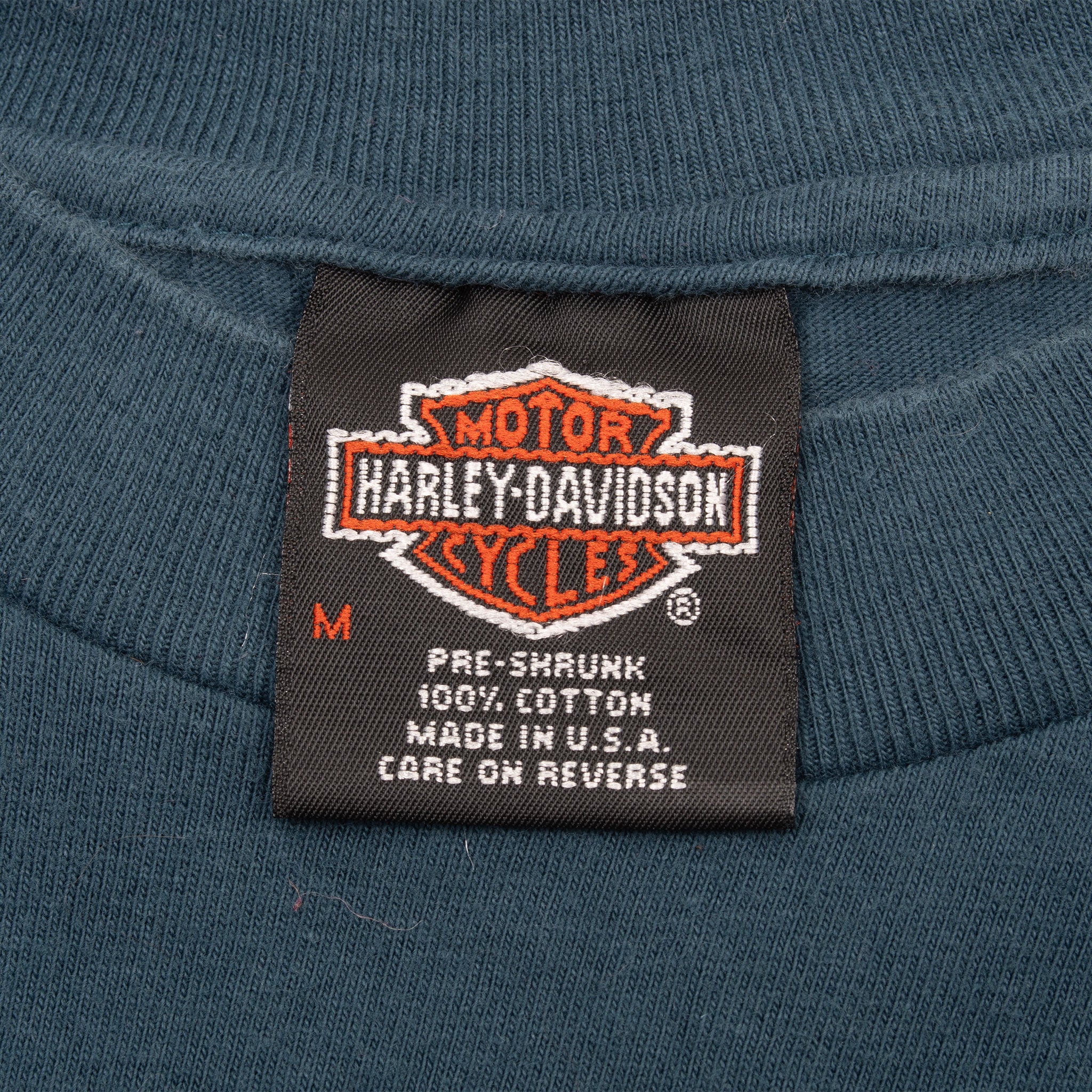 Vintage Harley Davidson Nashville 95Th Anniversary 1997 Tee Shirt Size Medium Made In Usa