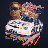 Vintage Nascar Rusty Wallace Miller Lite 1990S Tee Shirt Size Large