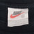 VINTAGE NIKE CLASSIC SWOOSH BLACK TEE SHIRT 1990S SIZE XL MADE IN USA