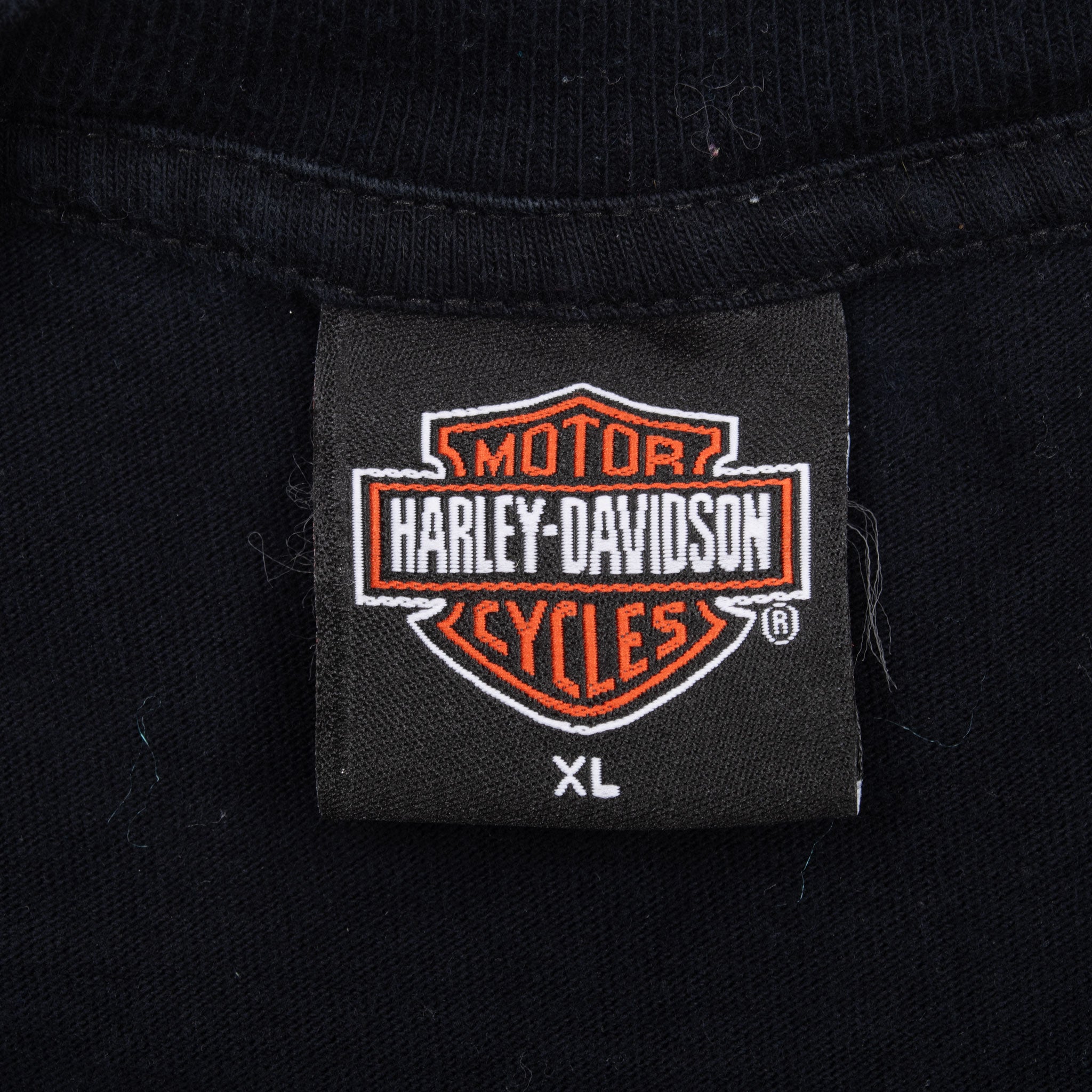 Vintage Harley Davidson Muncie Indiana Long Sleeve Tee Shirt 2004 Size XL