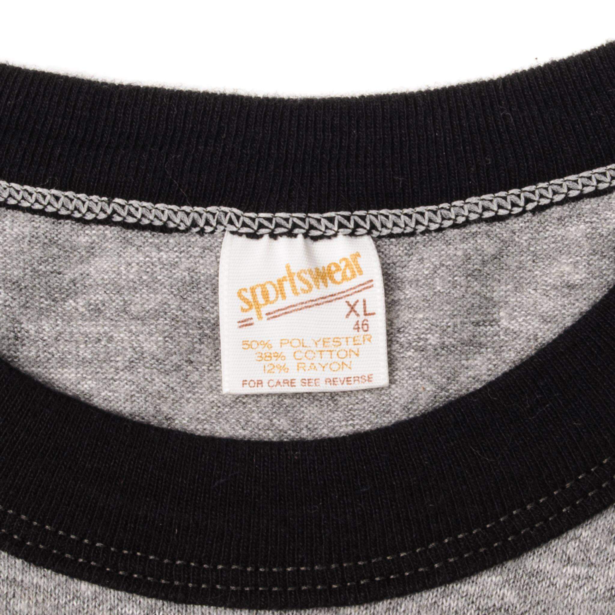 Sportswear Vintage Label Tag 1980s 80s