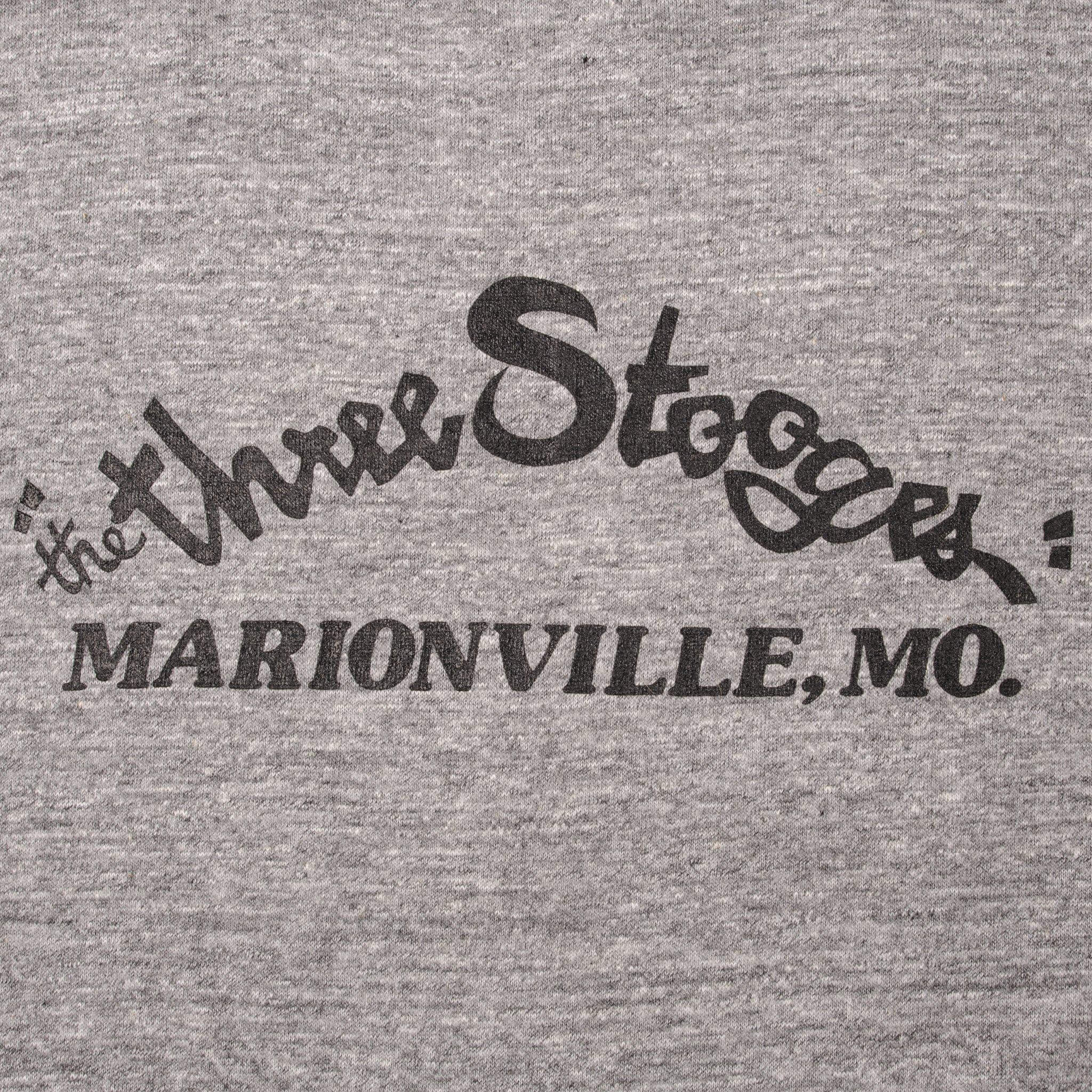 VINTAGE THE THREE STOOGES TEE SHIRT 1970s SIZE MEDIUM MADE IN USA