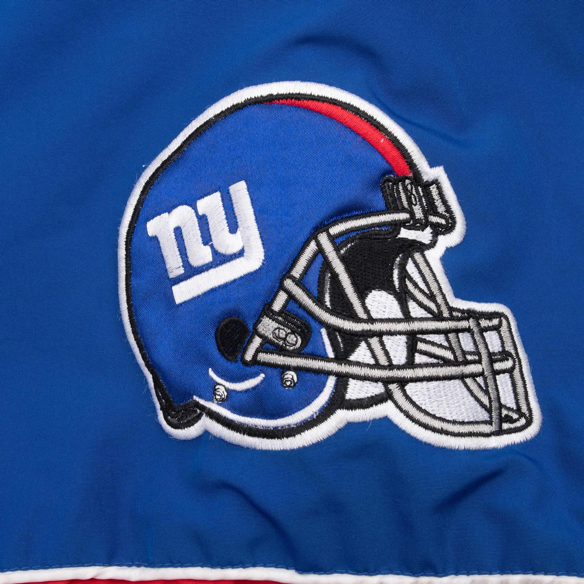 Vintage Nfl New York Giants Reversible Windbreaker Jacket 2000S Size 2XL