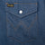 Vintage Wrangler Denim Pearl Snap Button Denim Shirt 1970S Size 16 1/2 X 34 Deadstock Made In USA