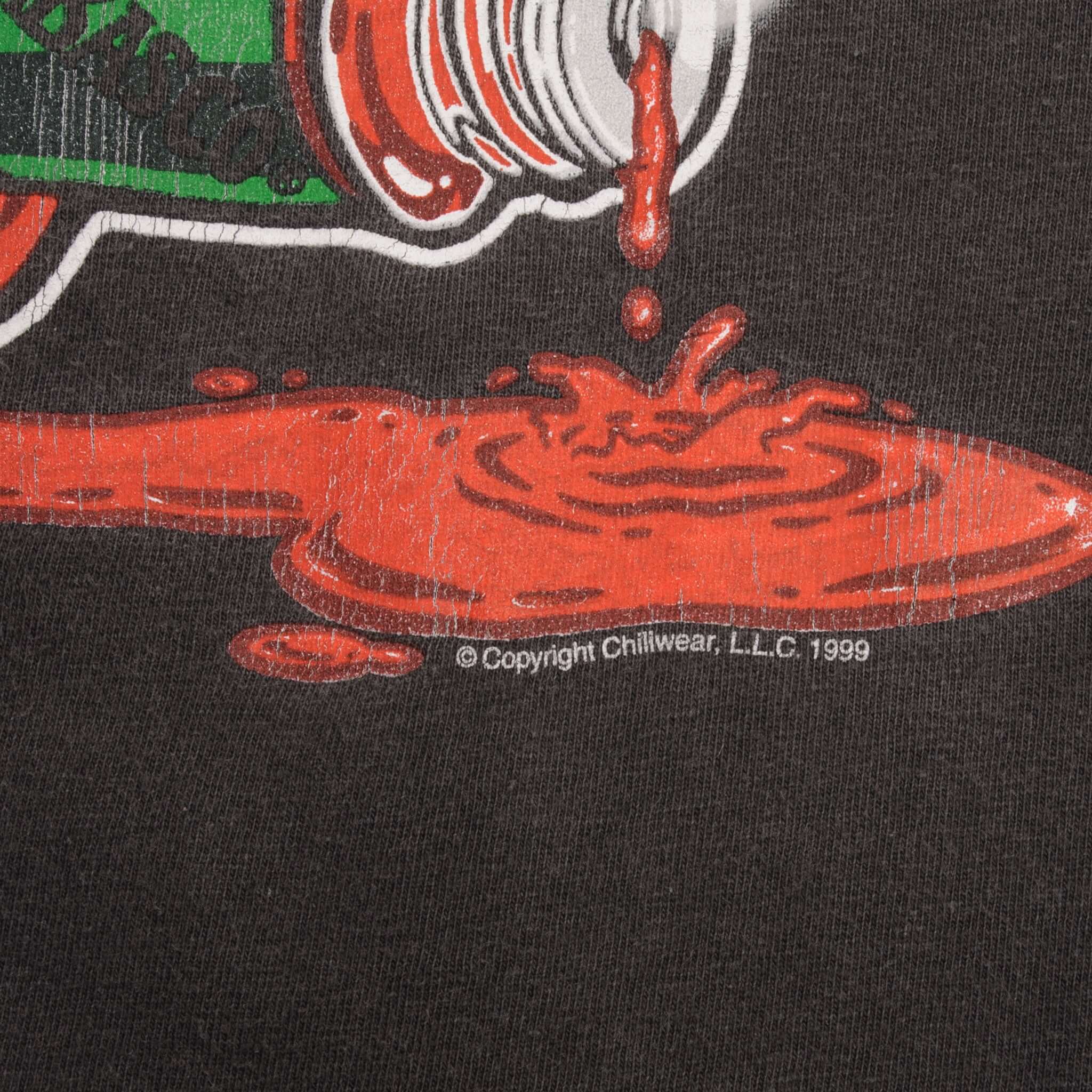 Vintage Tabasco Pepper Sauce 1999 Tee Shirt 1990S Size XL