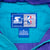 VINTAGE NBA CHARLOTTE HORNETS 1990S HEAVY PULLOVER STARTER JACKET MEDIUM YOUTH
