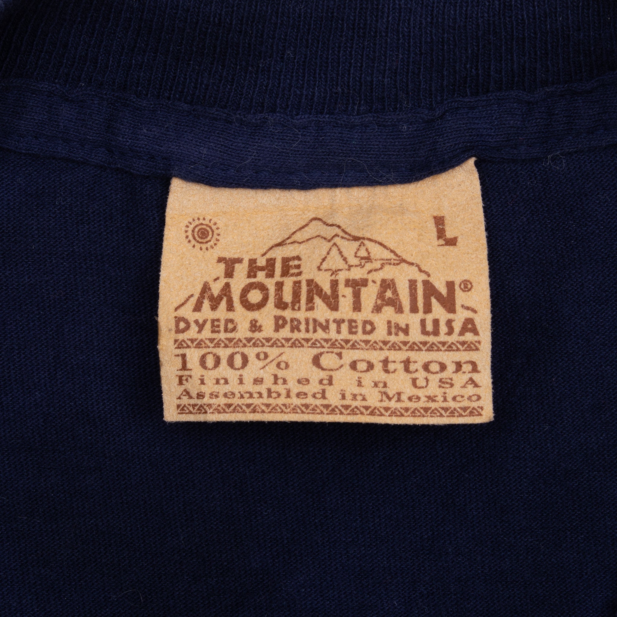 Vintage The Mountain Fairy Moon Tie Dye Tee Shirt 2004 Size Large