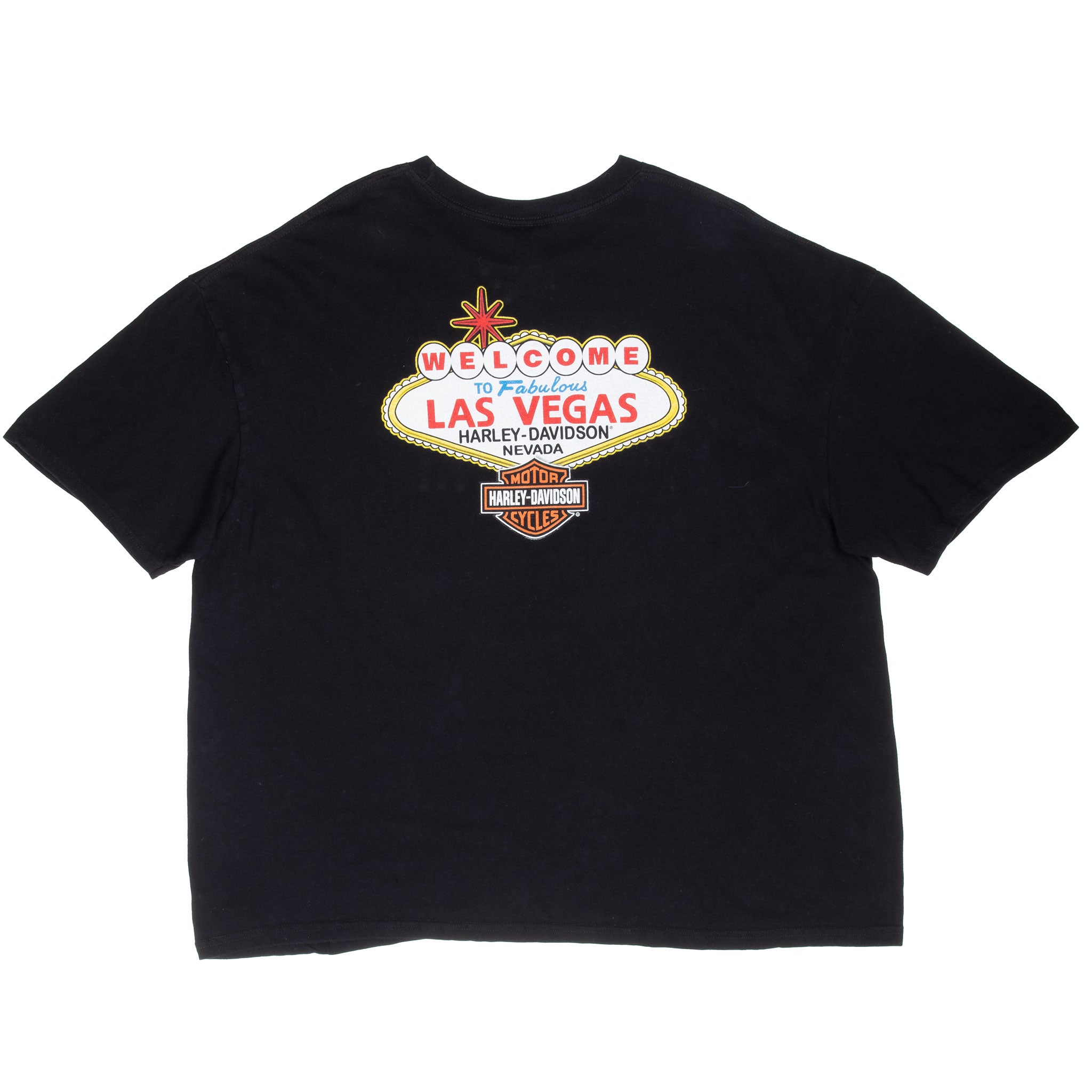 Vintage Harley Davidson Las Vegas Nevada 2014 Tee Shirt Size 3XL