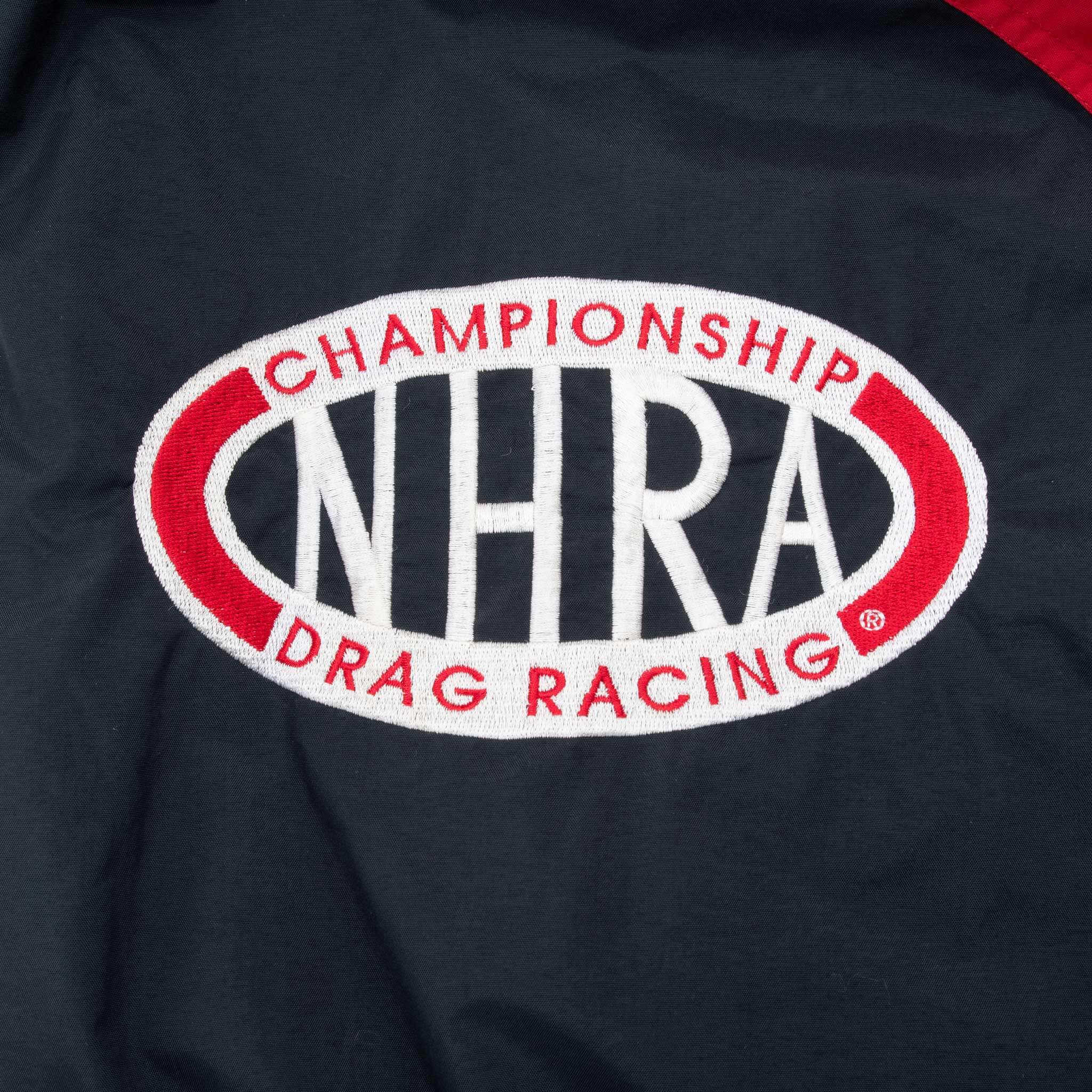 Vintage Nhra Racing De Long Windbreaker Jacket 1990S Size XL