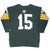 Vintage Nfl Green Bay Bart Starr #15 Super Bowl 1 1966 Champion Throwback Jersey Size XL Made In USA