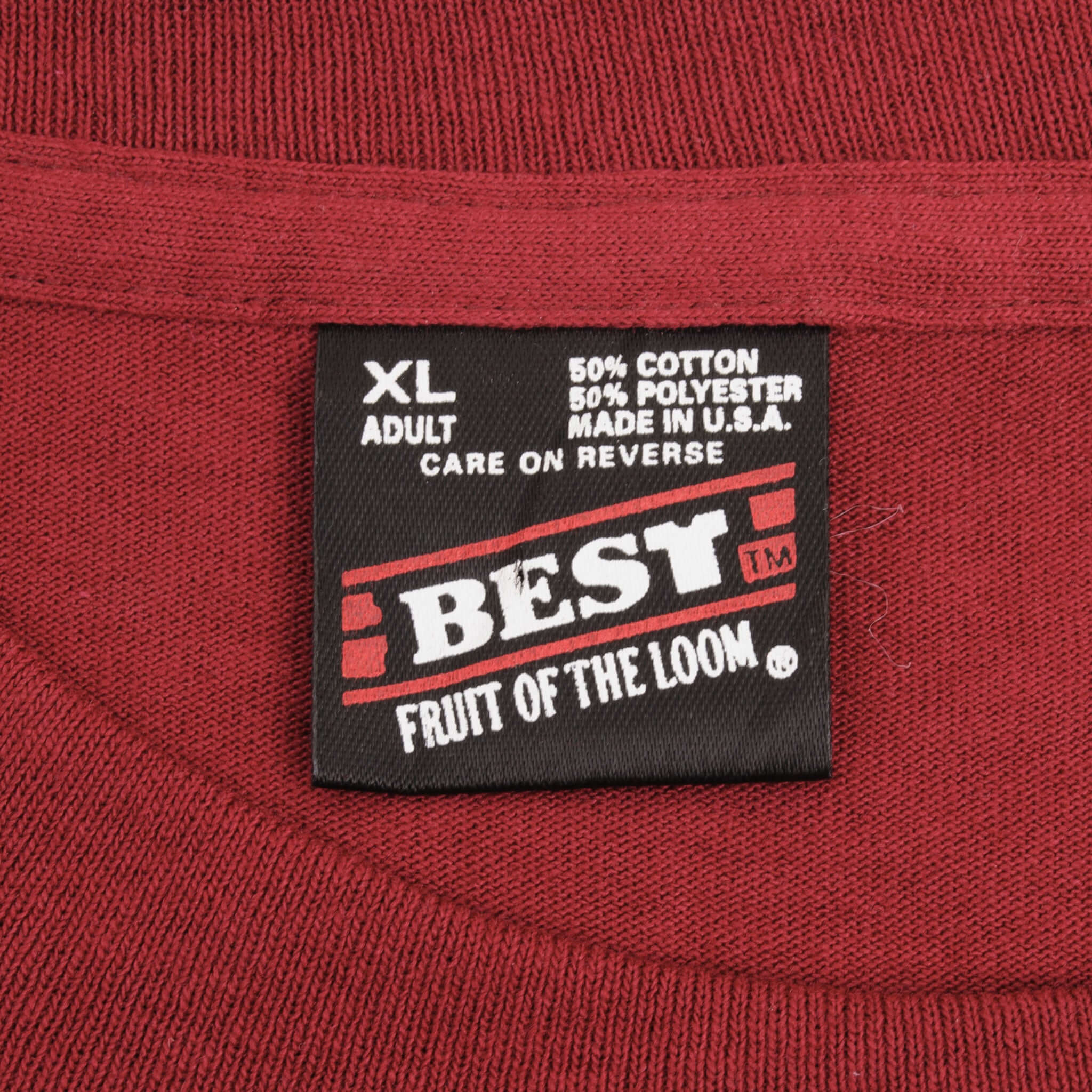 Vintage Valley High School Vikings Tee Shirt 1990S Size XL Made In Usa With Single Stitch Sleeves