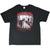 Full front view of black Diamond Rio Tour 1999 T-shirt