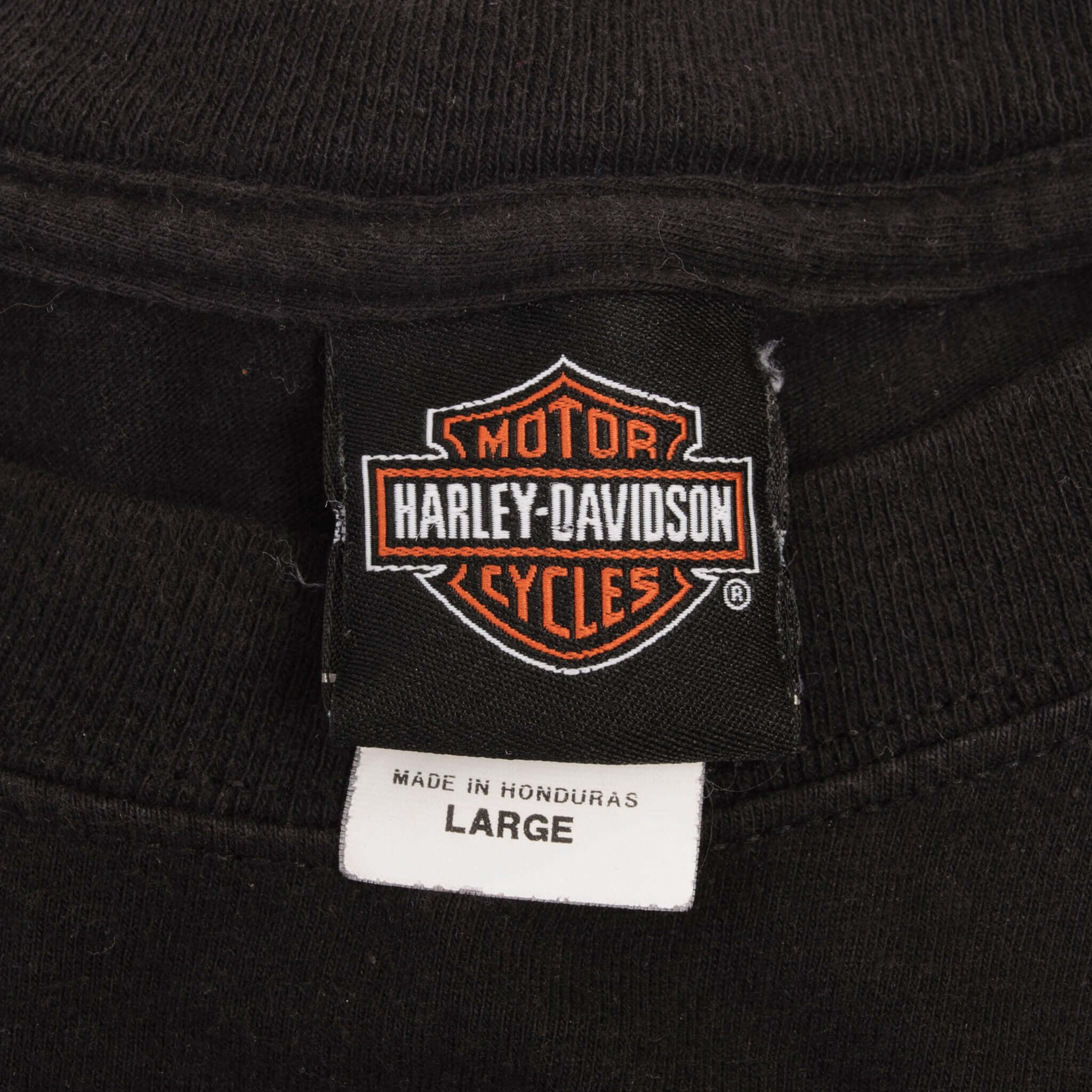 Vintage Harley Davidson Otawa Ohio Pocket Tee Shirt Size Large