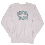 Vintage Shelter Island Champion Reverse Weave Sweatshirt 1990S Size XL Made in USA