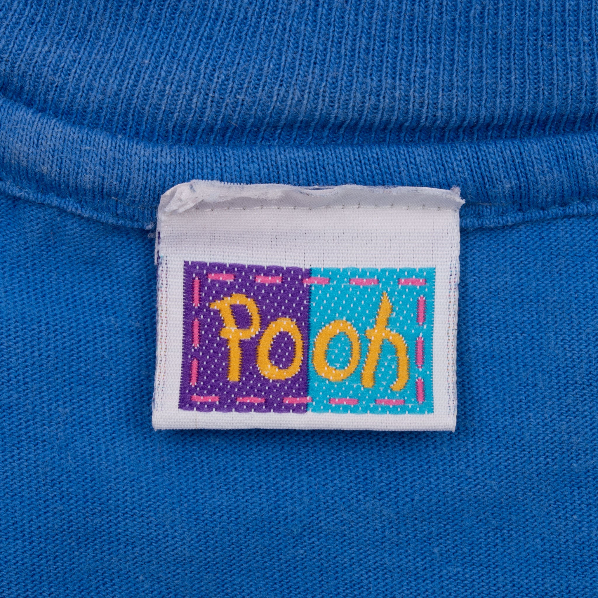 Vintage Disney Winnie The Pooh Embroidered 1990S Tee Shirt Size Large