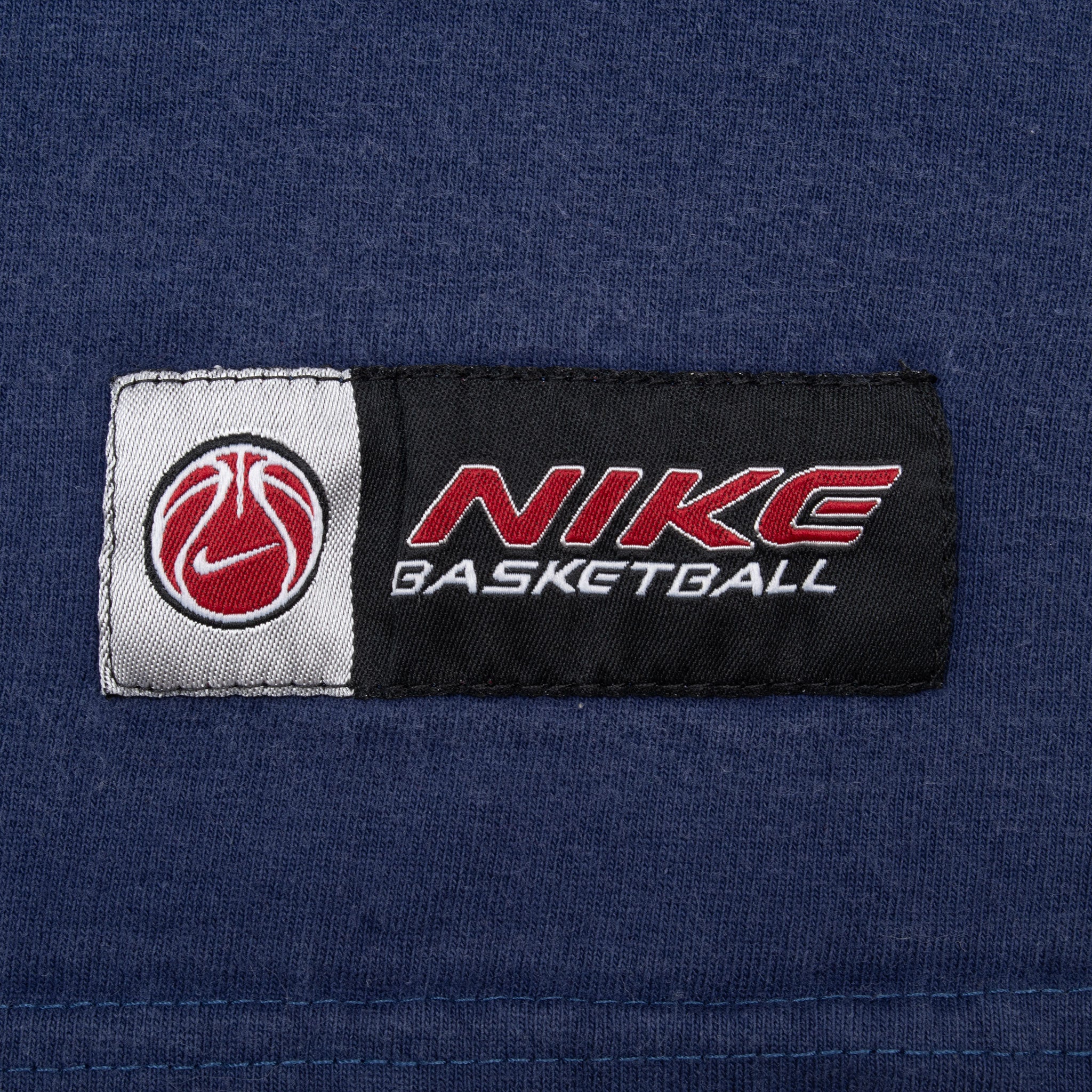 VINTAGE NIKE BASKETBALL CENTER SWOOSH NAVY BLUE TANK TOP TEE SHIRT 2000S XL