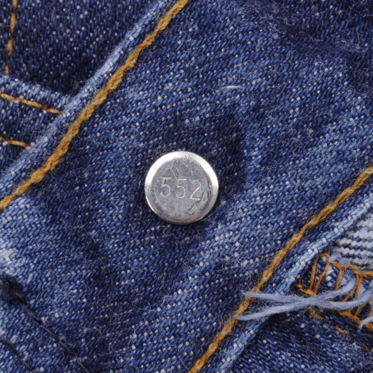 Beautiful Indigo Levis 501 Jeans 1980s Made in USA with Dark Wash  Size on tag 30X33 Actual Size 29X30  Back Button #552