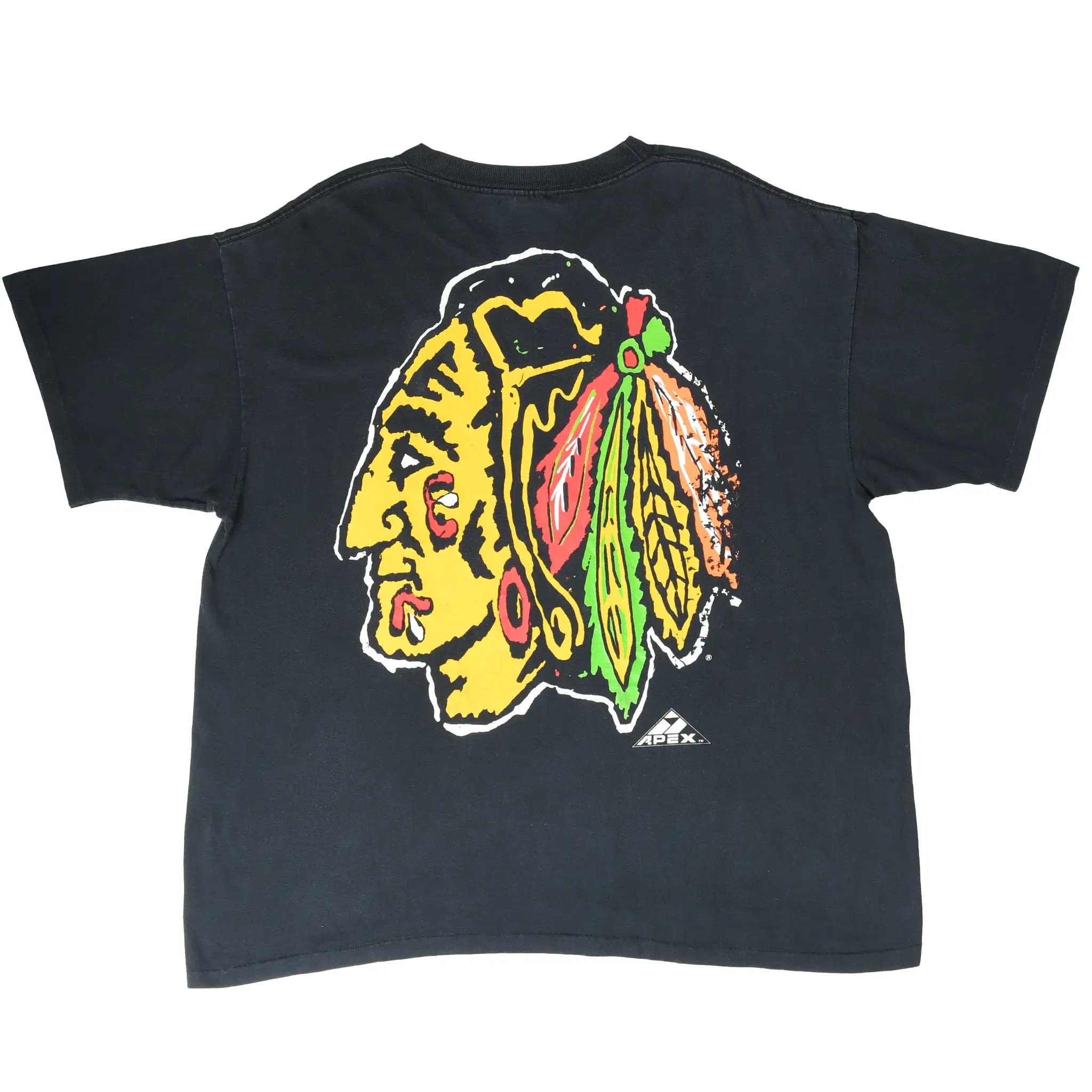 Vintage NHL Chicago Blackhawks T-Shirt 1993 Size XL Made in USA