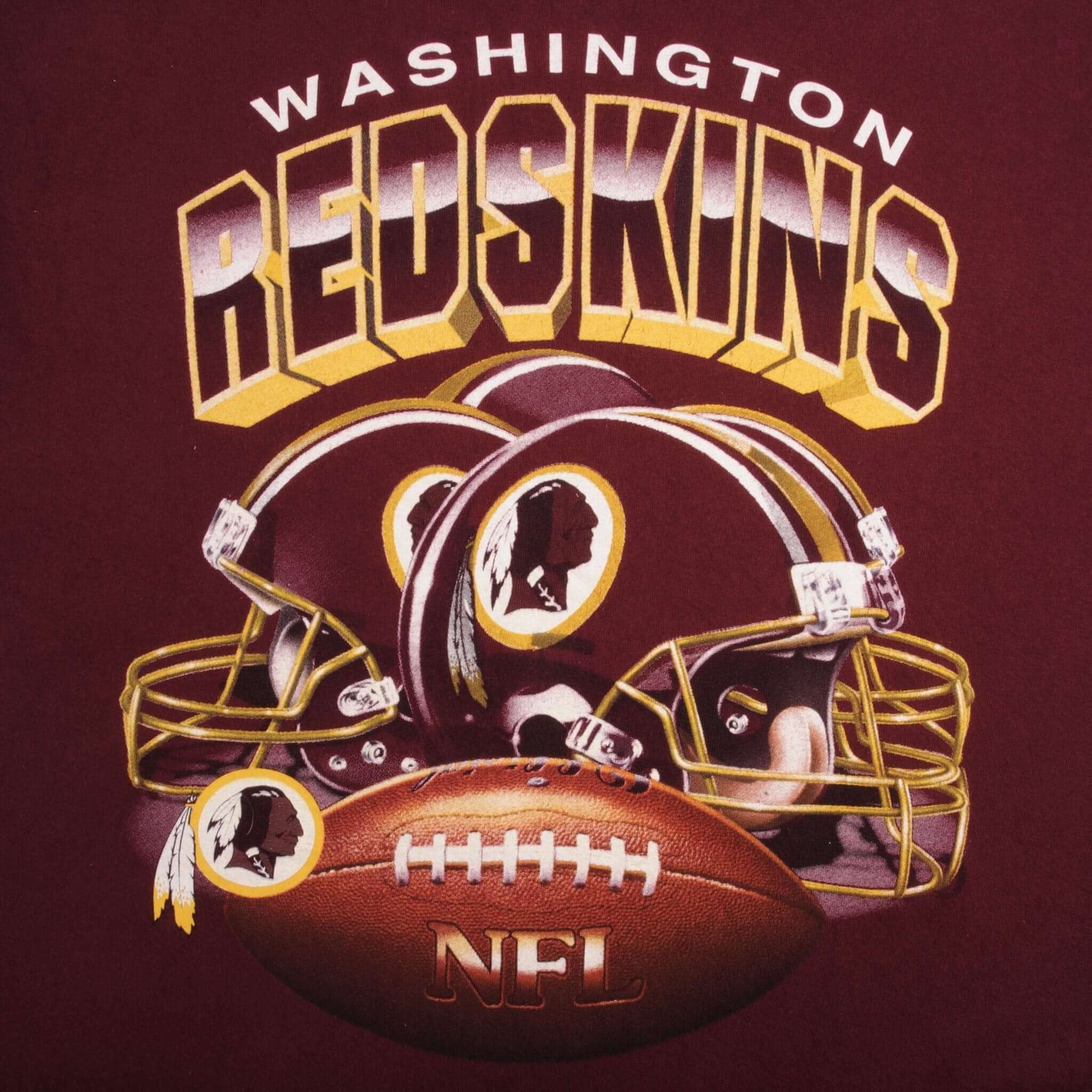 Vintage Nfl Washington Redskins 1990S Tee Shirt Size Large
