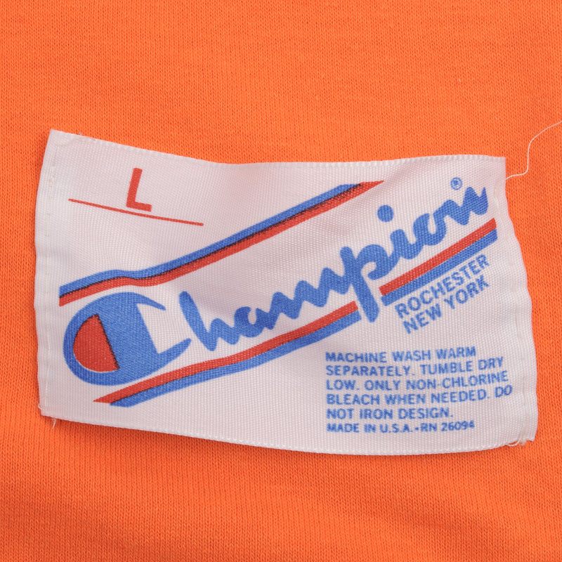Vintage Champion NFL Cleveland Browns #19 Tee Shirt Early 1980s-1990s Size Small Made In USA With Single Stitch Sleeves.