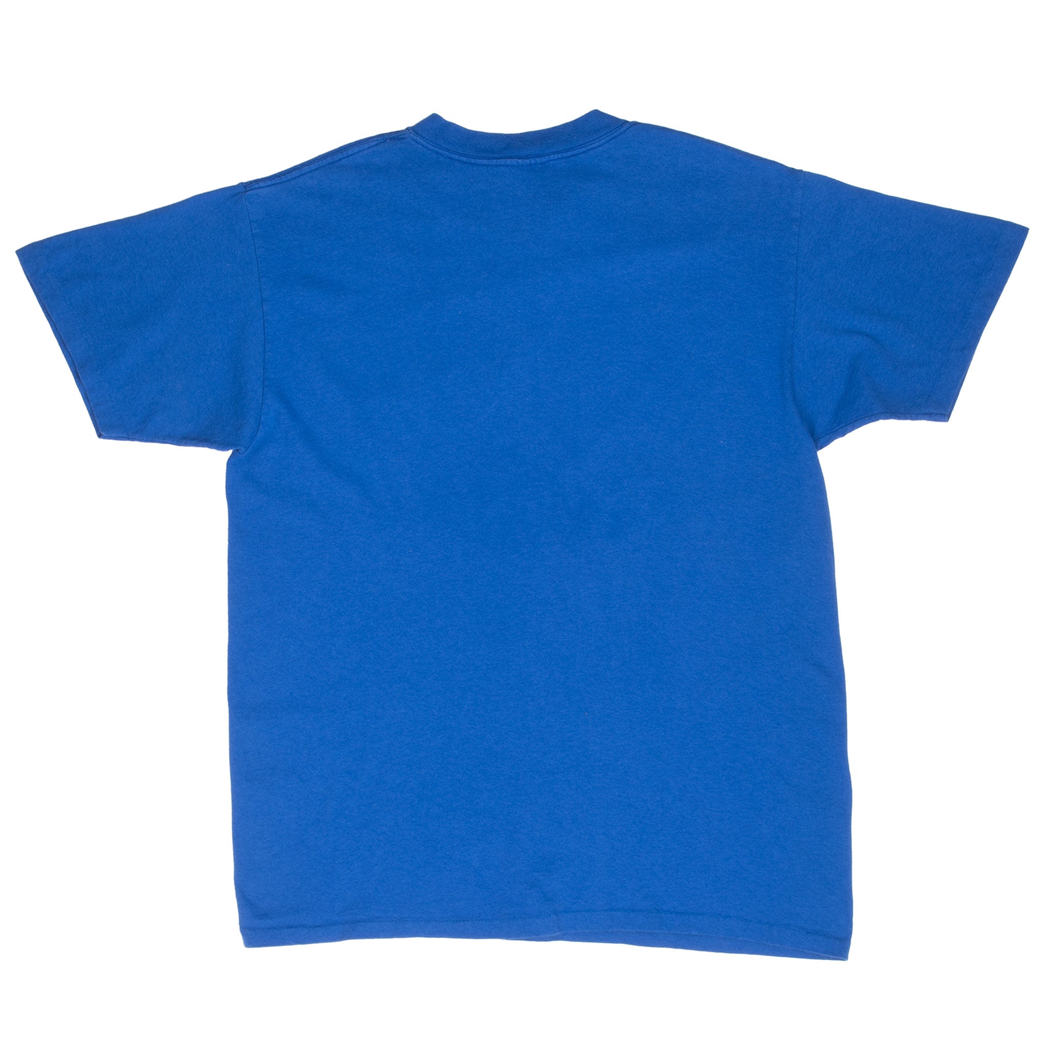 Vintage Mlb Los Angeles Dodgers Blue Tee Shirt 1990 Size Large Made In Usa