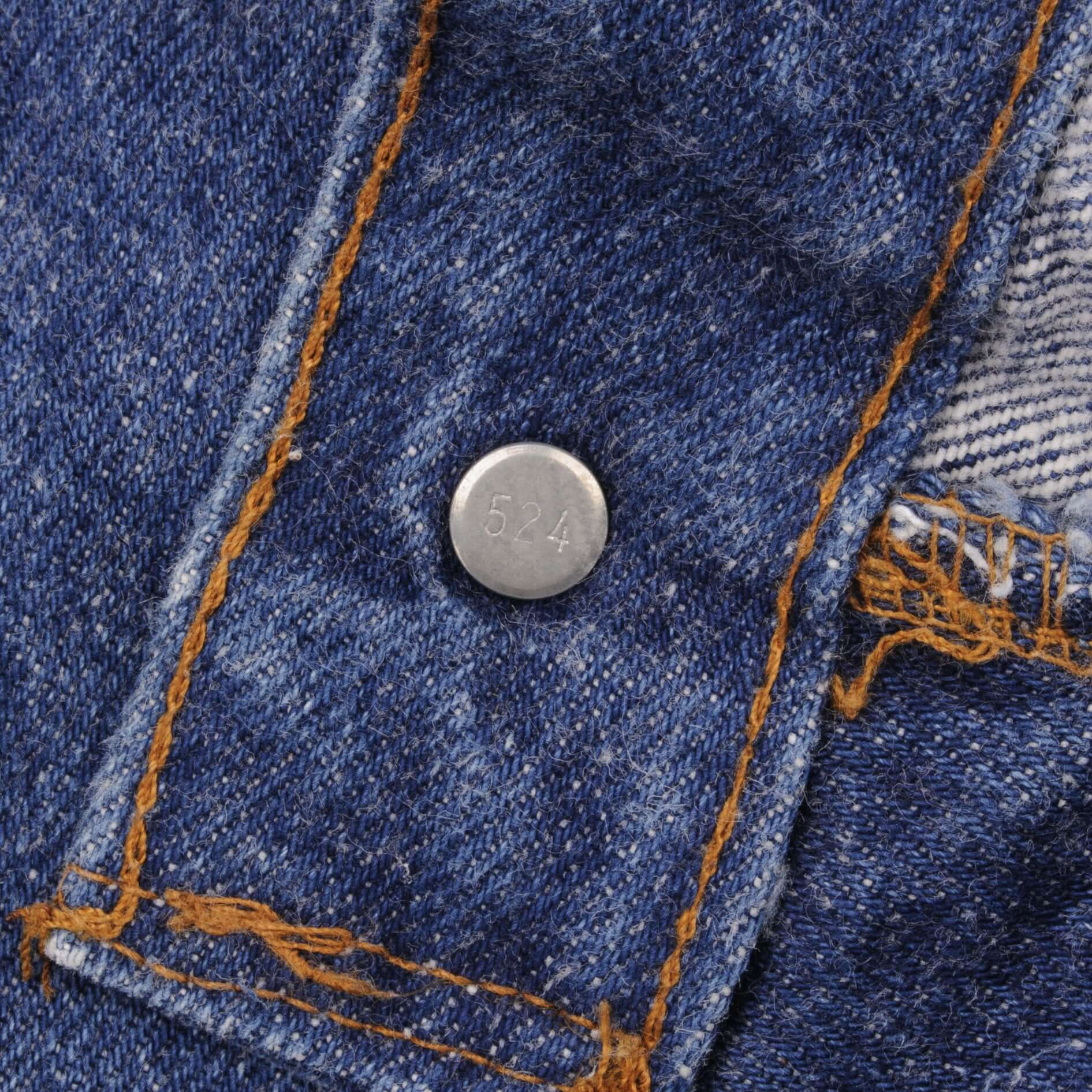 Beautiful Indigo Levis 501 Jeans 1980s Made in USA with Dark Wash  Size on tag 42X30 Actual Size 42X30  Back Button #524