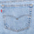 VINTAGE LEVIS 501 INDIGO LIGHT WASH BLUE JEANS 1990S SIZE 38X31 MADE IN USA