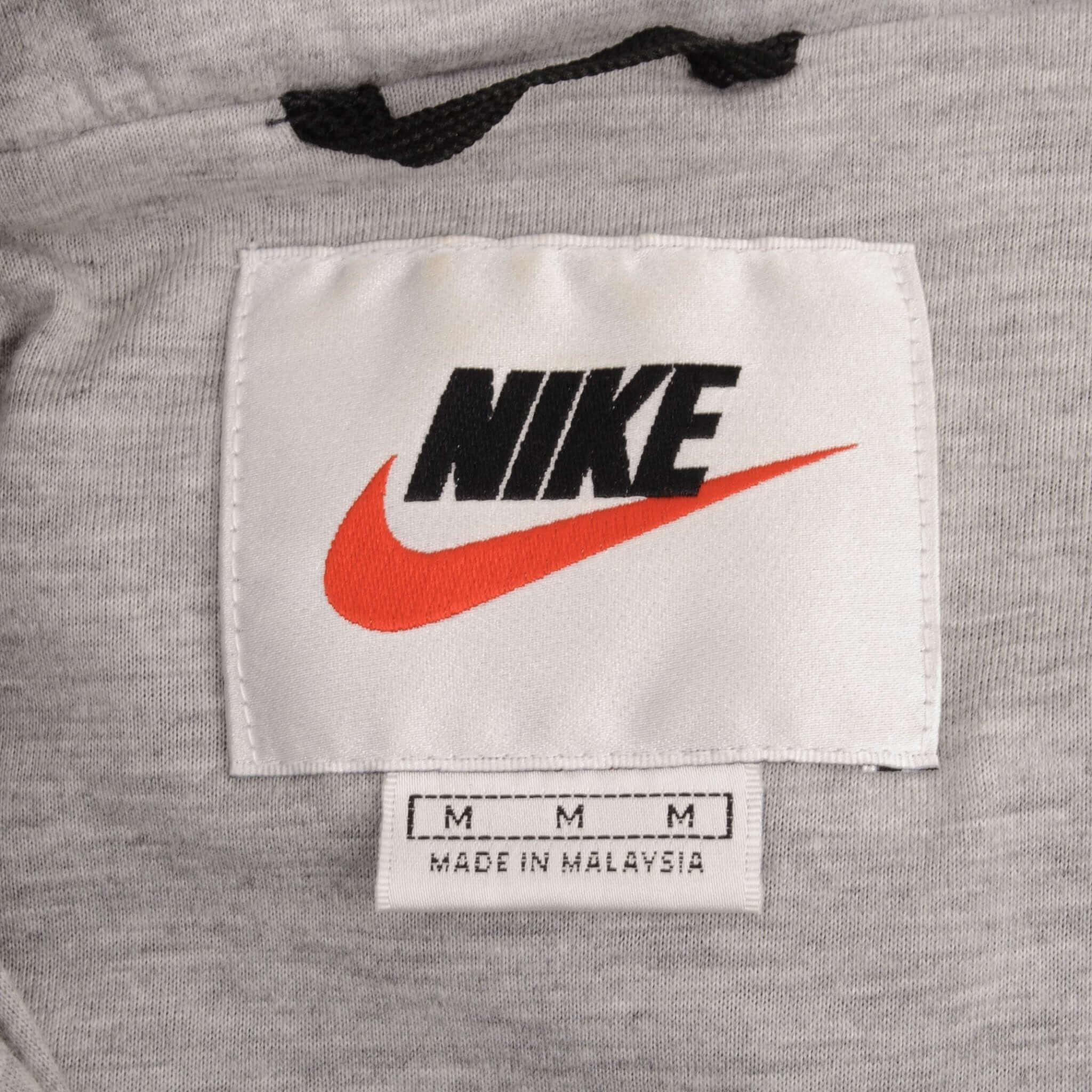 Vintage Nike Center Swoosh Green Pullover Windbreaker Jacket 1990S Size Medium