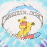 VINTAGE TIE-DYE THE GRATEFUL DEAD TEE SHIRT 1990 SIZE XL MADE IN USA