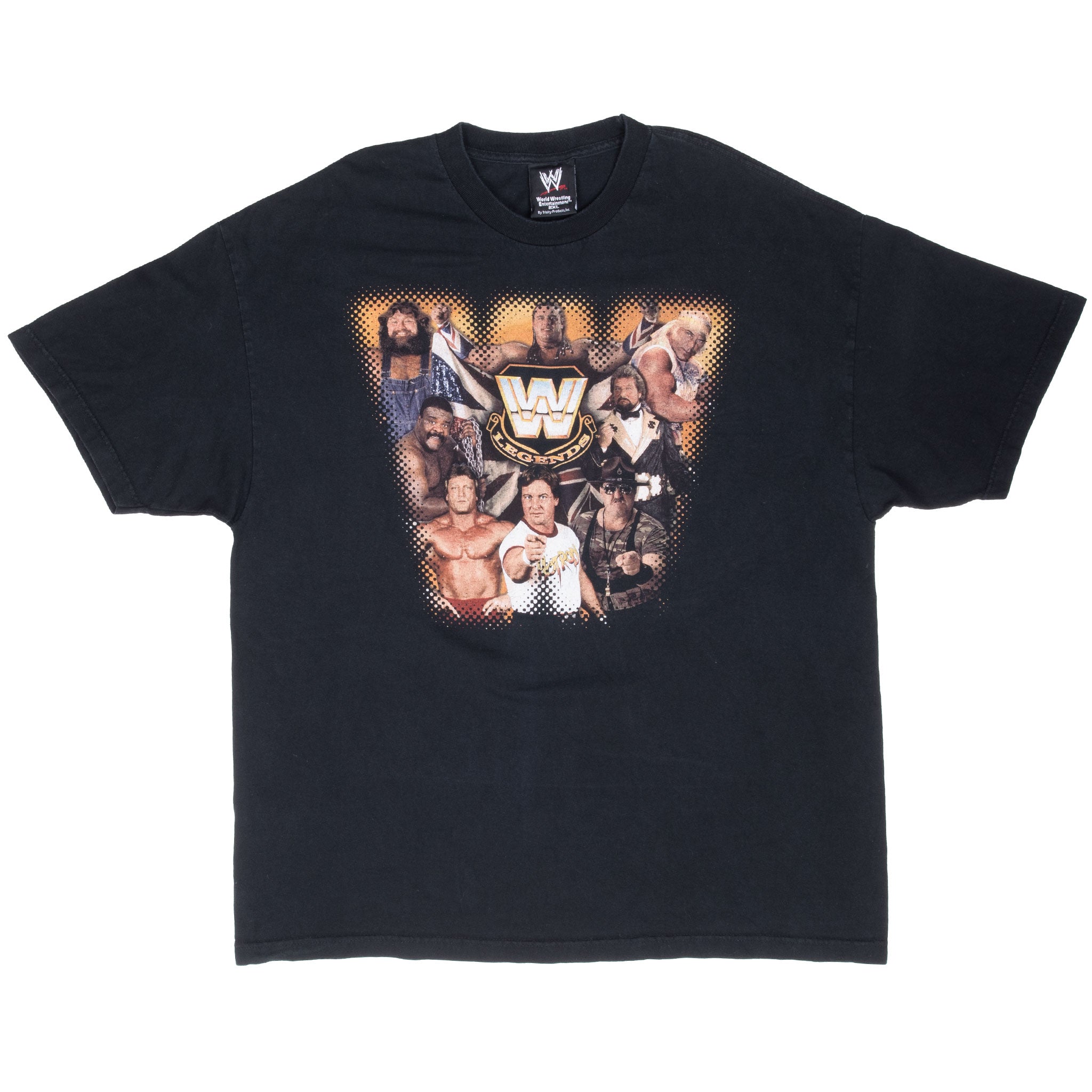 Vintage Wwe Wrestling Legends Tee Shirt 2002 Size 2XL