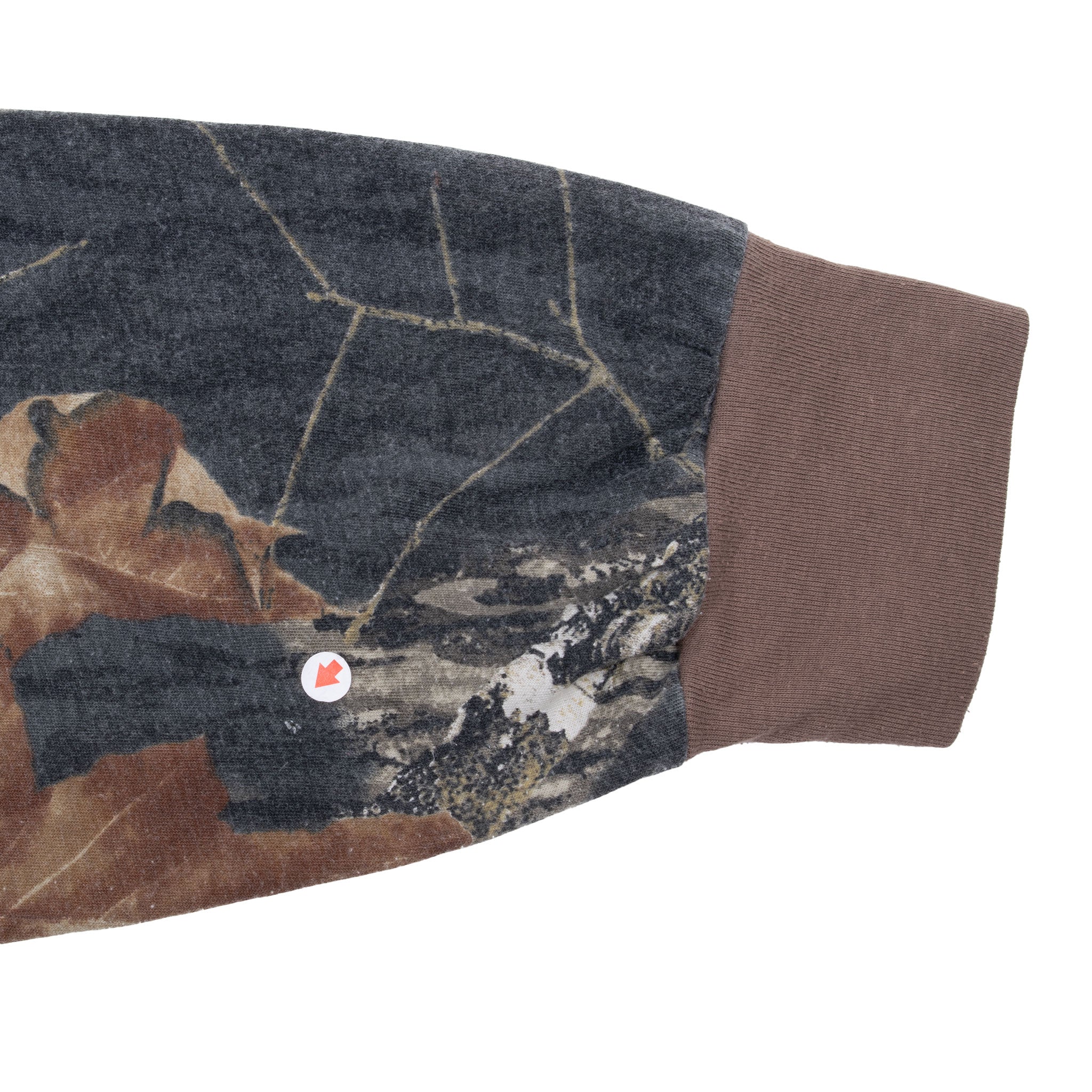 VINTAGE HUNTING MOSSY OAK BREAK UP CAMO LONG SLEEVE POCKET TEE SHIRT 2XL