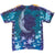 Vintage Sun And Moon Tie Dye Liquid Blue 1990S Tee Shirt Size Large