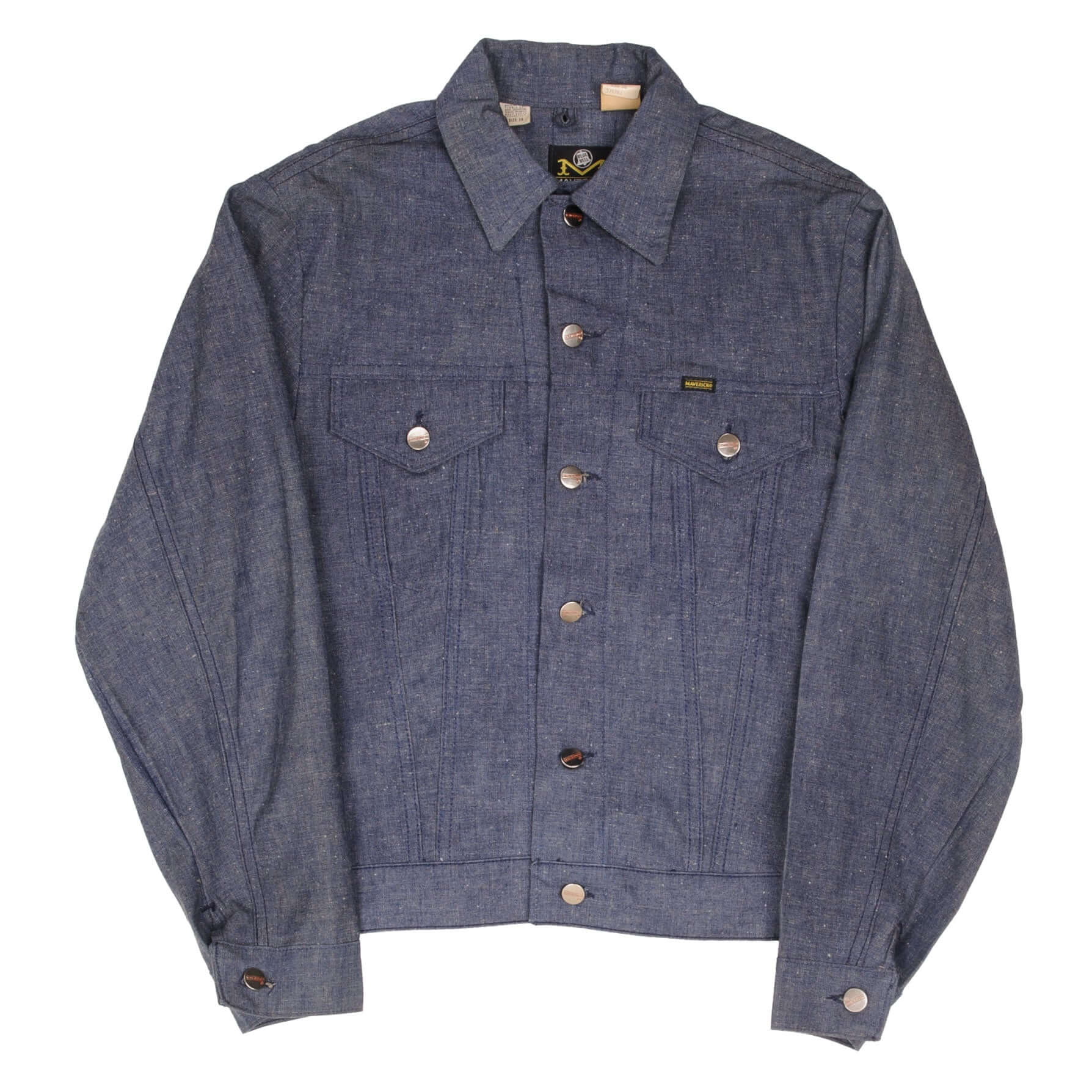 Vintage Maverick Denim Jacket 3J47Mj Size 36 Made In USA