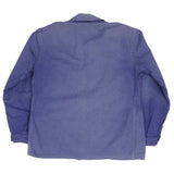 Vintage French Work Wear Jacket Bleu De Travail 1960s Size Medium Made In France