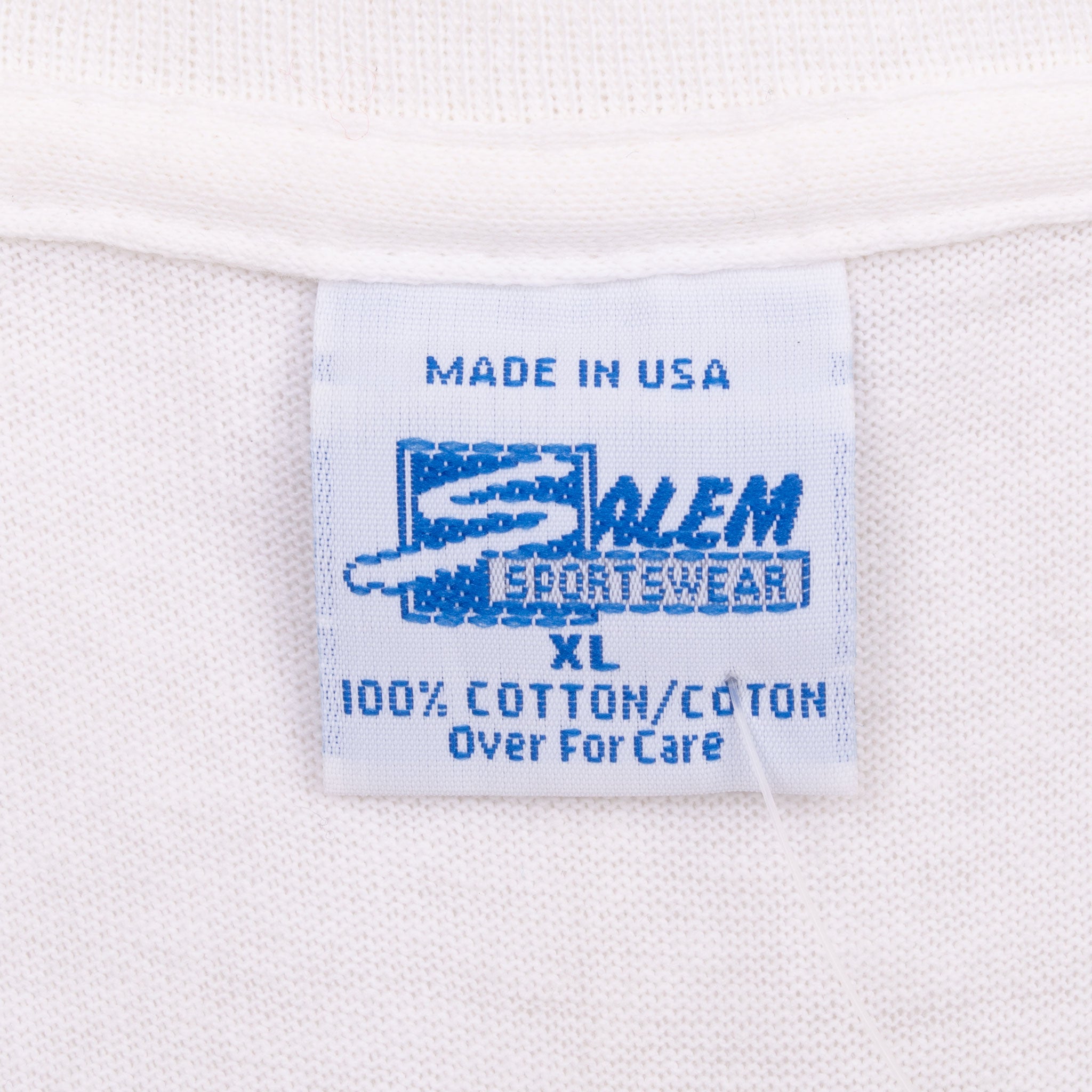 Vintage Nba Phoenix Suns 1990S White Tee Shirt Size XL Deadstock With Single Stitch Sleeves