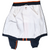 Inside view of Nike windbreaker showing white lining, neck label and navy elastic hem