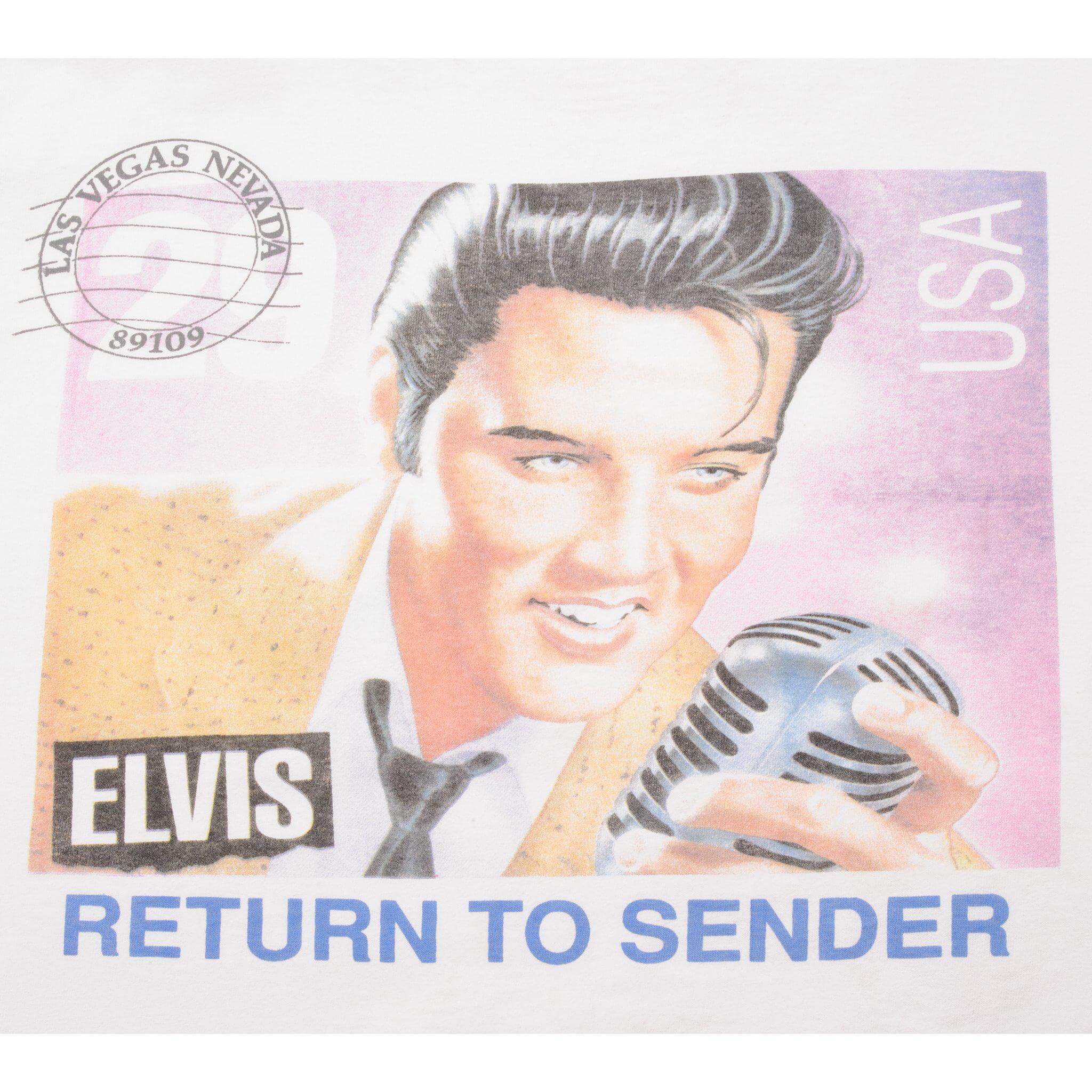 VINTAGE ELVIS PRESLEY TEE SHIRT SIZE LARGE MADE IN USA