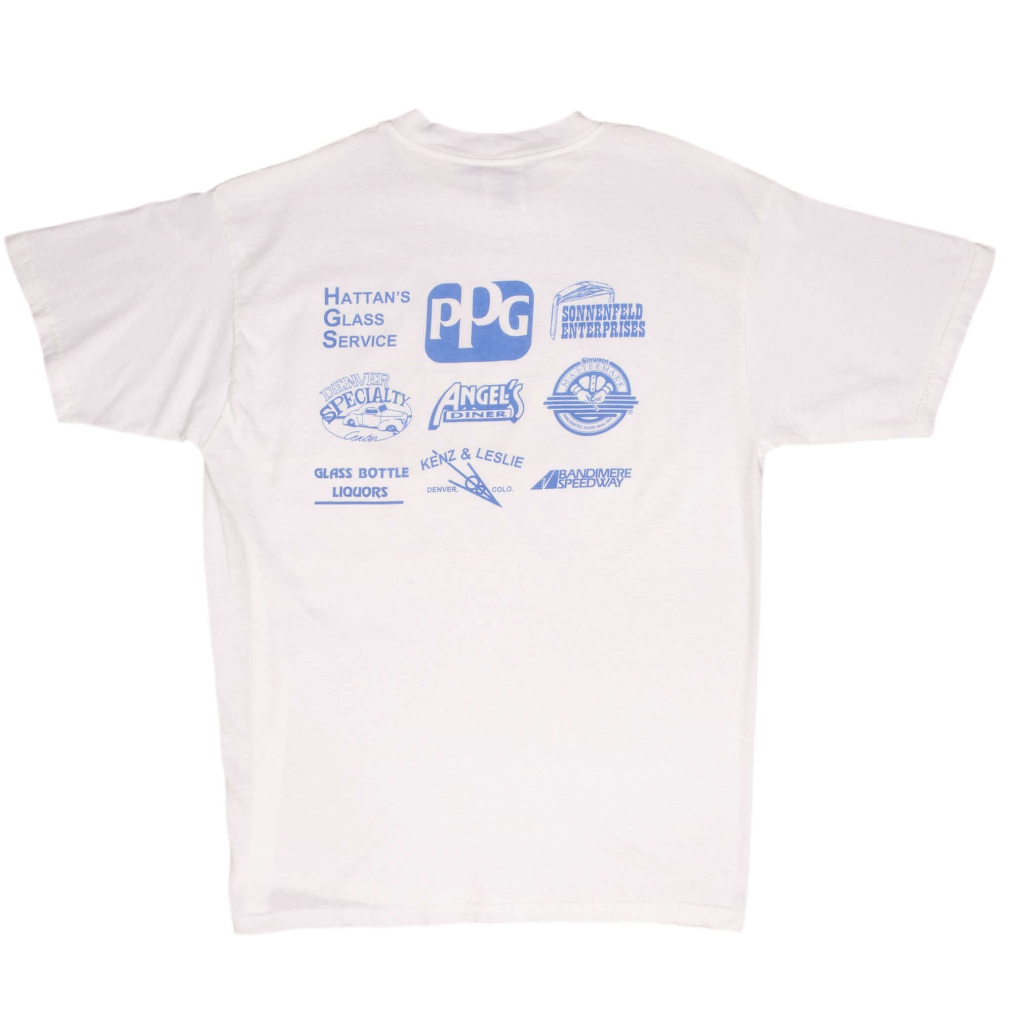 Vintage Oldies But Goodies Car Tee Shirt 1996 Size XL With Single Stitch Sleeves