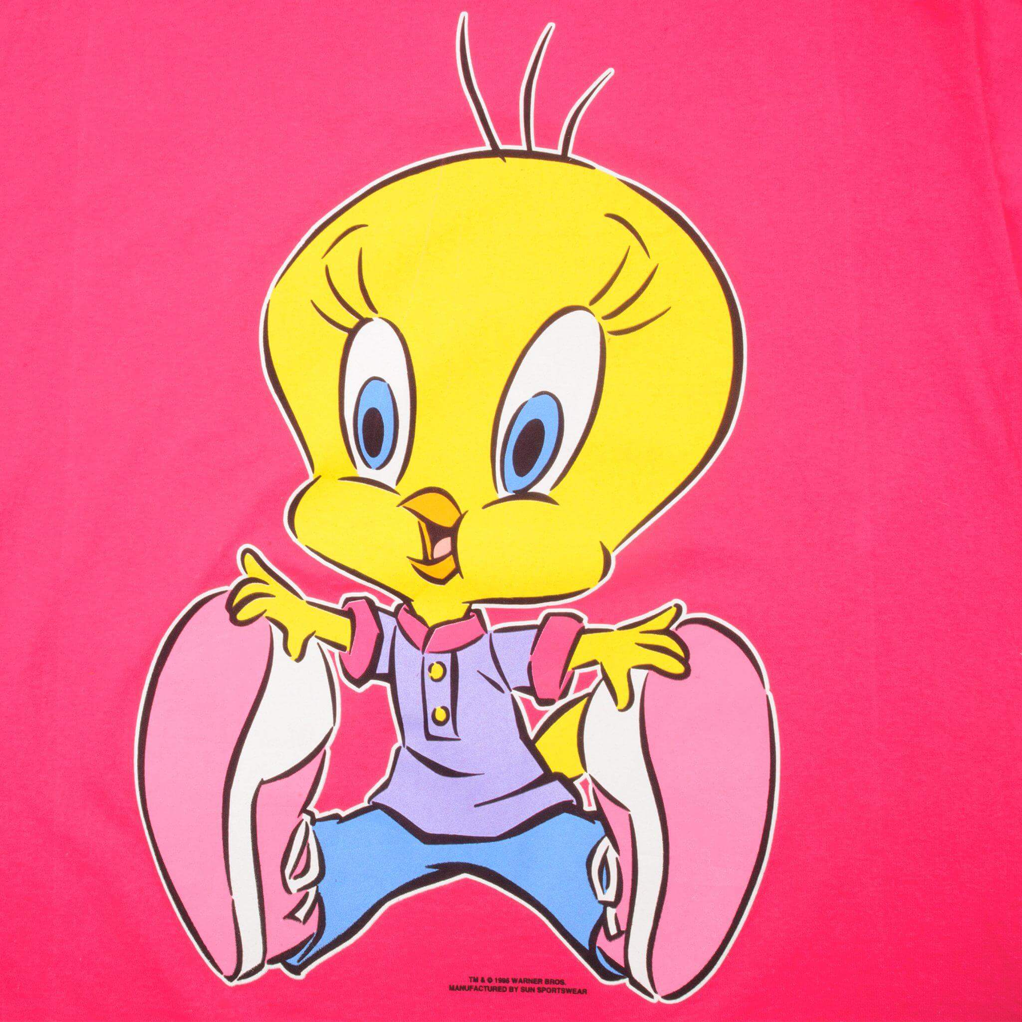 VINTAGE LOONEY TUNES TWEETY TEE SHIRT 1996 SIZE 3XL DEADSTOCK
