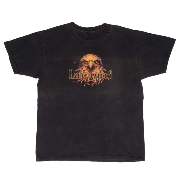 Vintage Harley Davidson Of Jackson Mississippi Eagle 1990S Tee Shirt Size XL