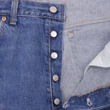 Beautiful Indigo Levis 501 Jeans 1980s Made in USA with Dark Wash  Size on tag 38X30 Actual Size 37X30 Back Button #501