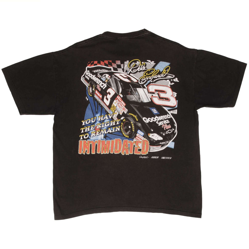 Vintage Nascar Dale Earnhardt Intimidated 1990S Tee Shirt Size Large